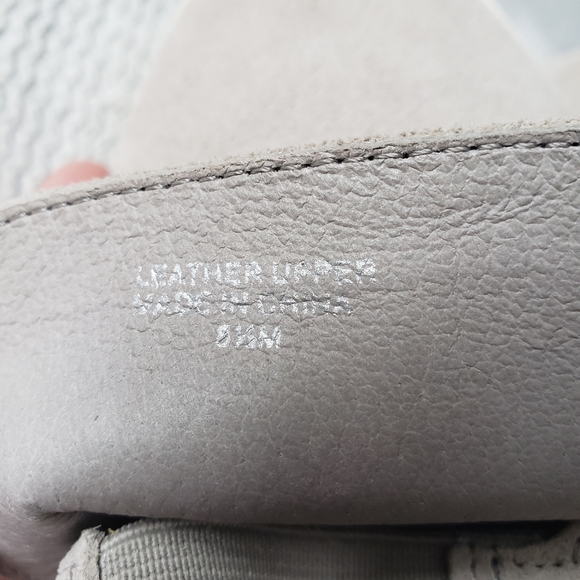 J/Slides Aileen Gray Suede Chunky Platform Slip-on Shoes sz 8.5 - Picture 7 of 9